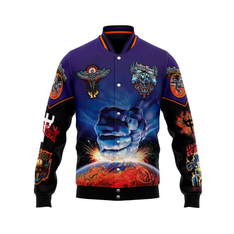 Judas Priest Baseball Jacket For Fan CFB1871 1