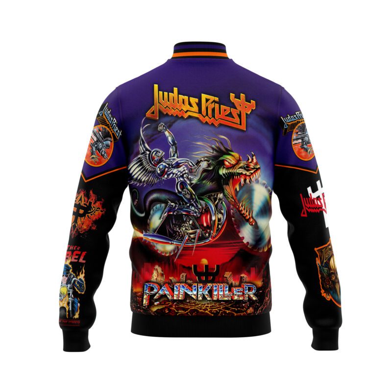 Judas Priest Baseball Jacket For Fan CFB1871 2