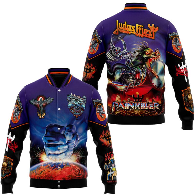 Judas Priest Baseball Jacket For Fan CFB1871