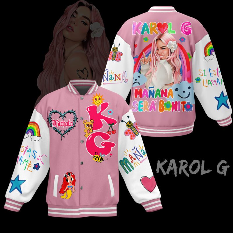 Karol G Baseball Jacket For Fan CFB1838