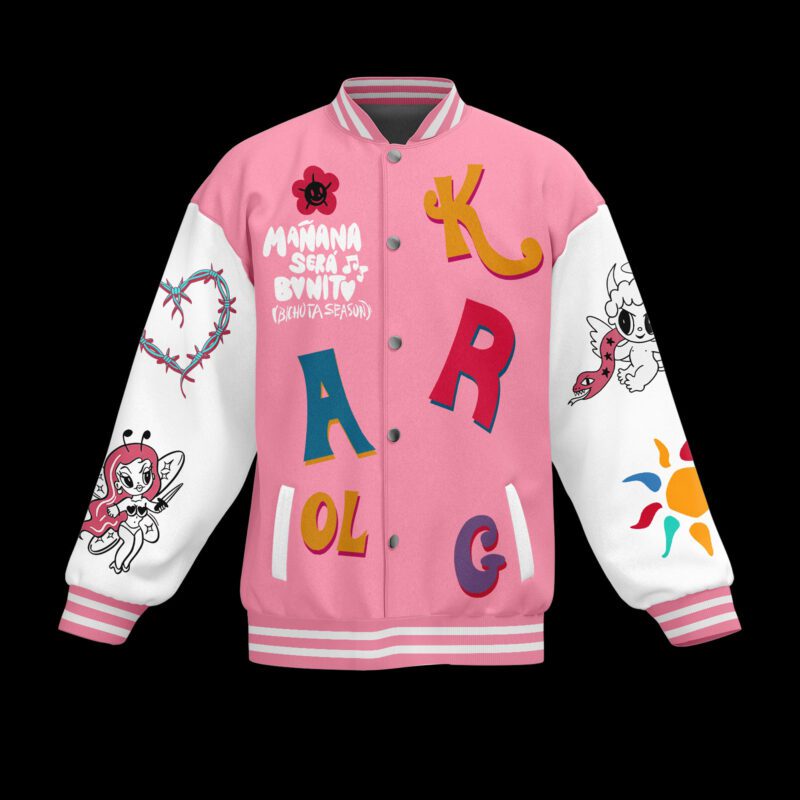 Karol G Baseball Jacket For Fan CFB1839 1