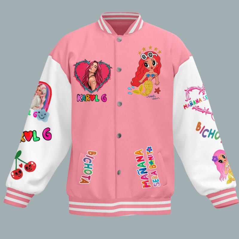 Karol G Baseball Jacket For Fan CFB1843 1