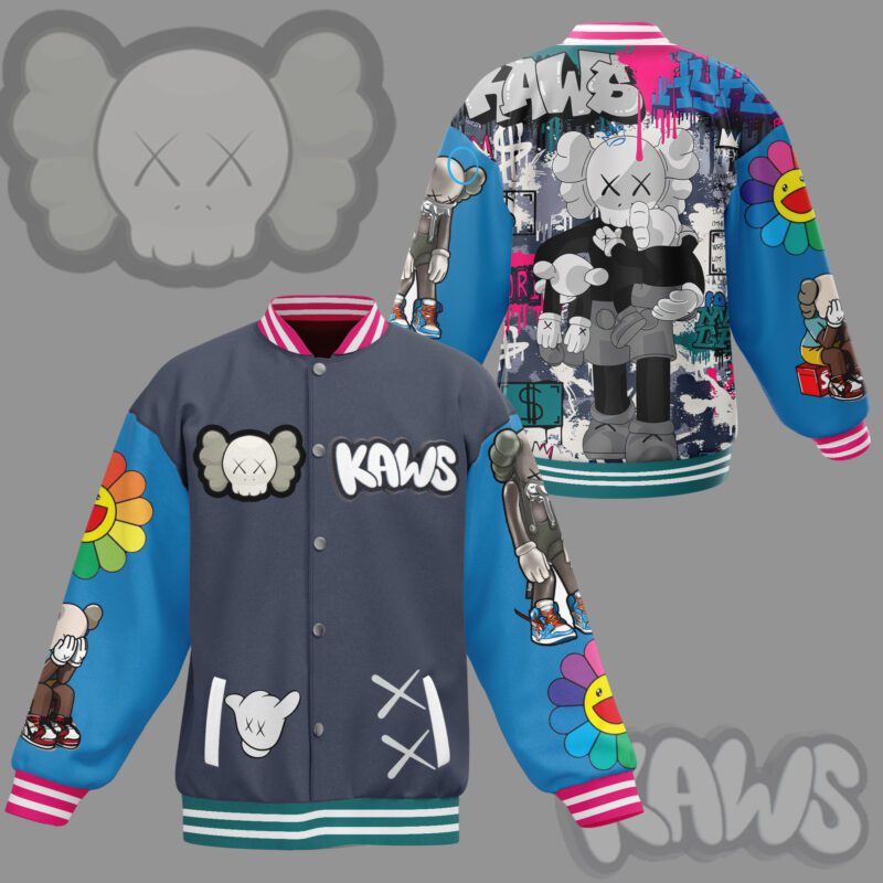 Kaws Baseball Jacket For Fan CFB1836