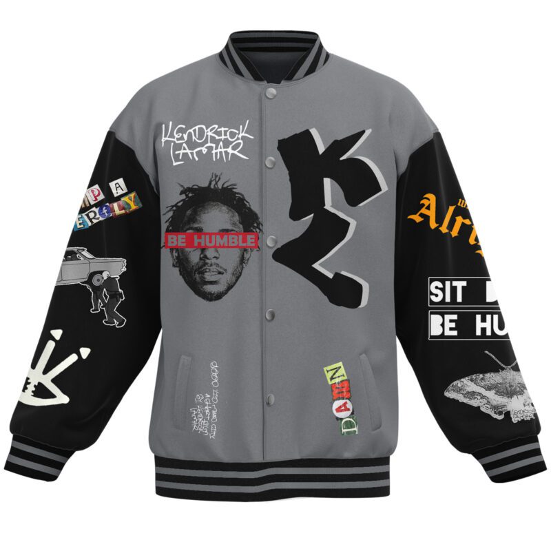 Kendrick Lamar Baseball Jacket For Fan CFB1831 1