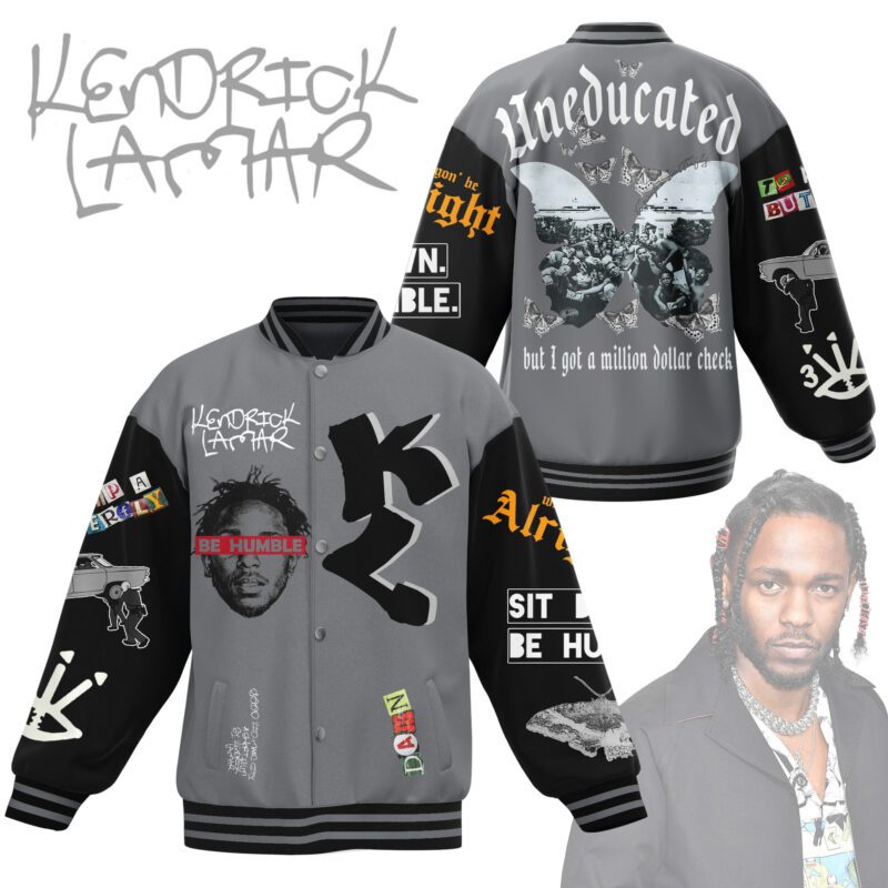 Kendrick Lamar Baseball Jacket For Fan CFB1831