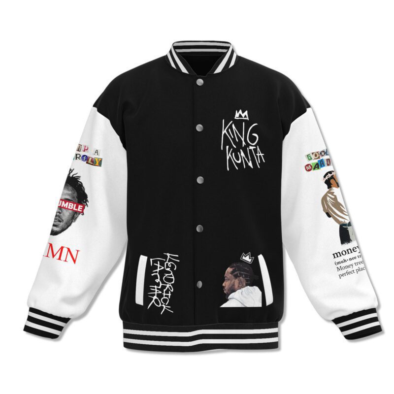 Kendrick Lamar Baseball Jacket For Fan CFB1832 1