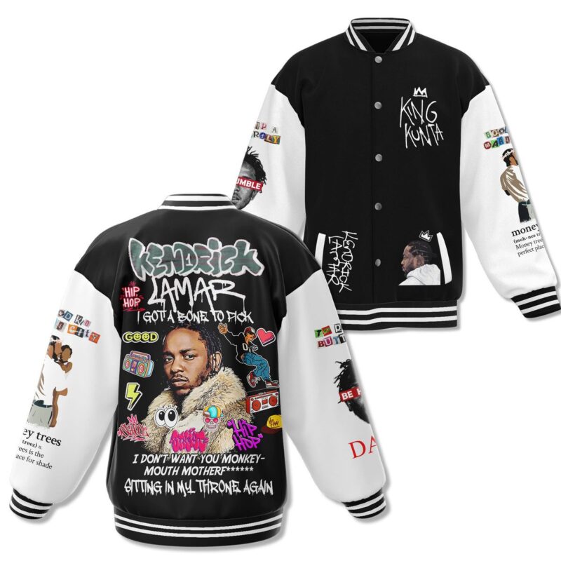 Kendrick Lamar Baseball Jacket For Fan CFB1832