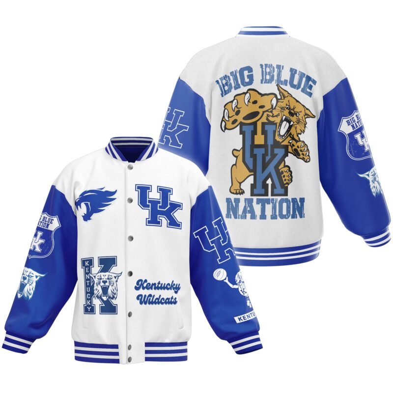 Kentucky Wildcats NCAA Baseball Jacket For Fan CFB1822