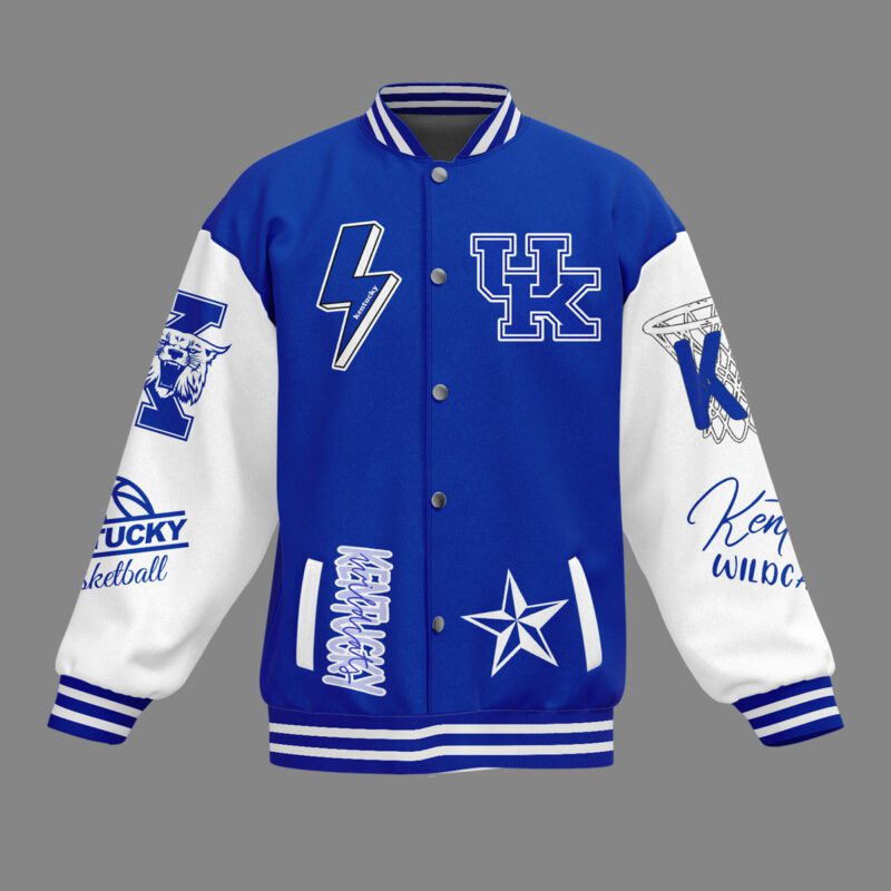 Kentucky Wildcats NCAA Baseball Jacket For Fan CFB1830 1