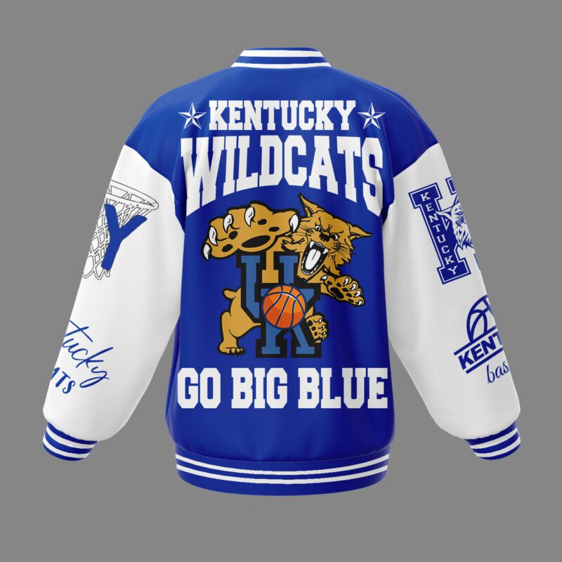 Kentucky Wildcats NCAA Baseball Jacket For Fan CFB1830 2