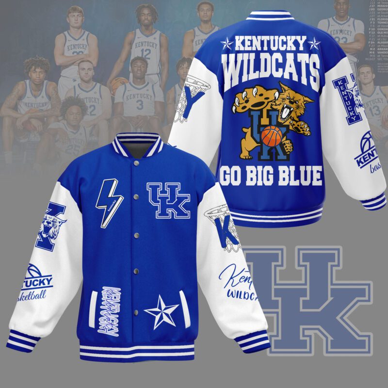 Kentucky Wildcats NCAA Baseball Jacket For Fan CFB1830