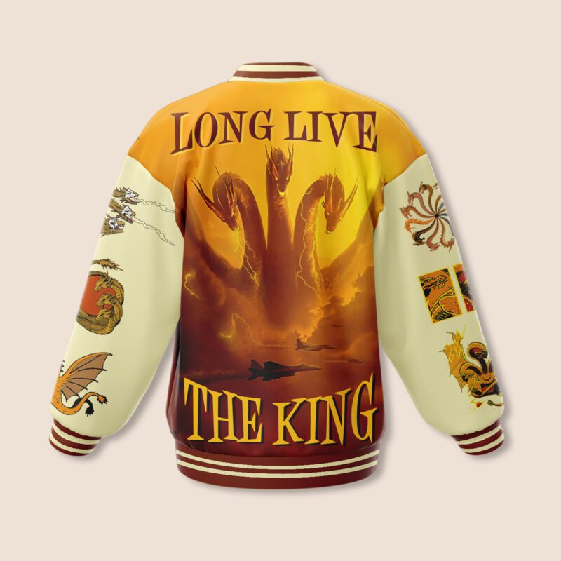 King Ghidorah Baseball Jacket For Fan CFB1821 2