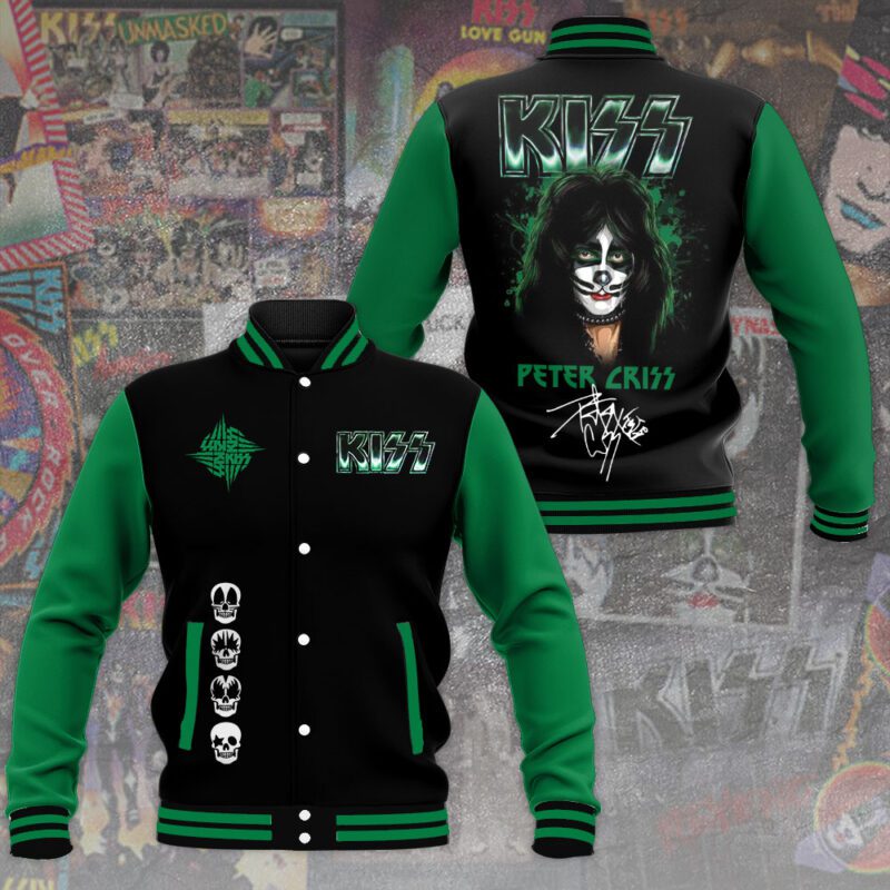 Kiss Band Music Baseball Jacket For Fan CFB1164