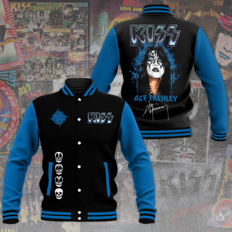 Kiss Band Music Baseball Jacket For Fan CFB1168