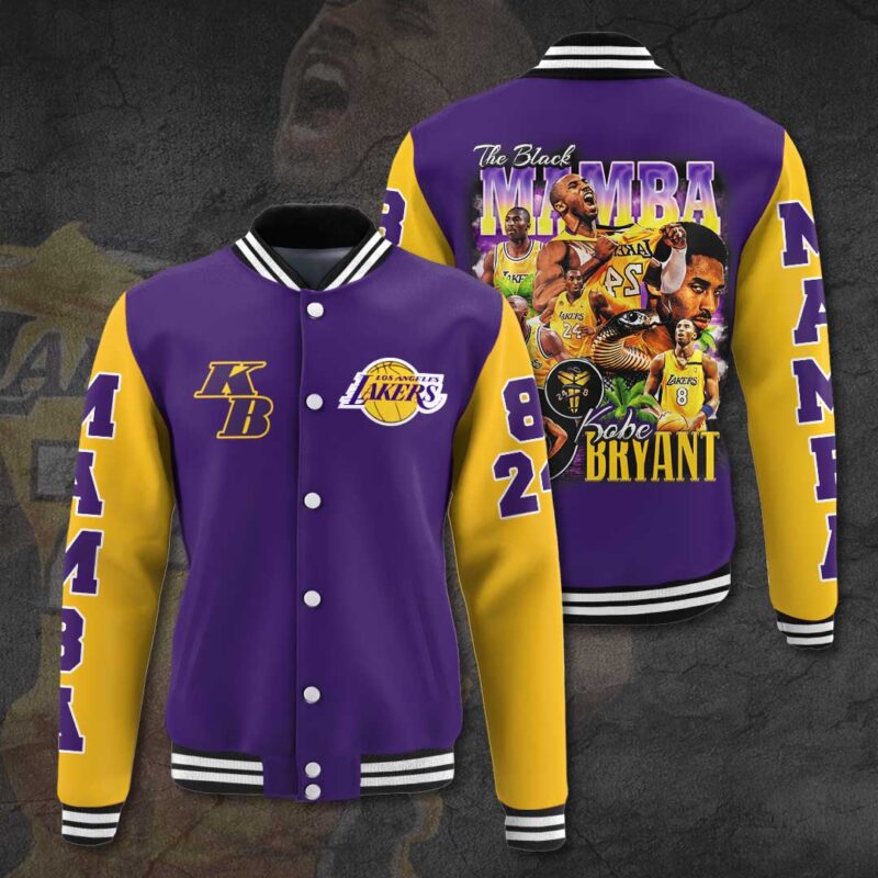 Kobe Bryant Baseball Jacket For Fan CFB1183