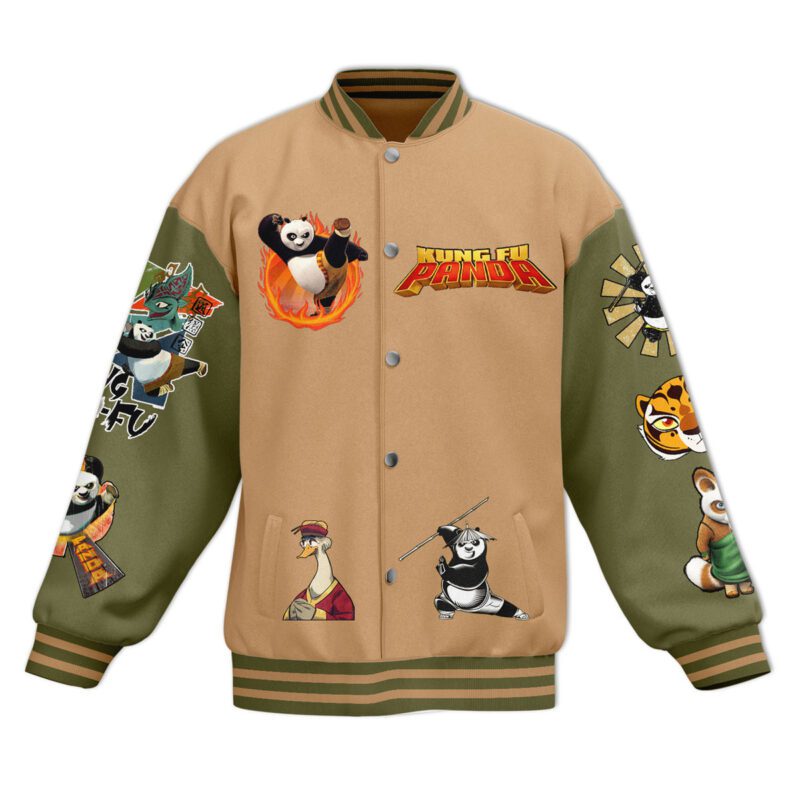 Kung Fu Panda Baseball Jacket For Fan CFB1808 1