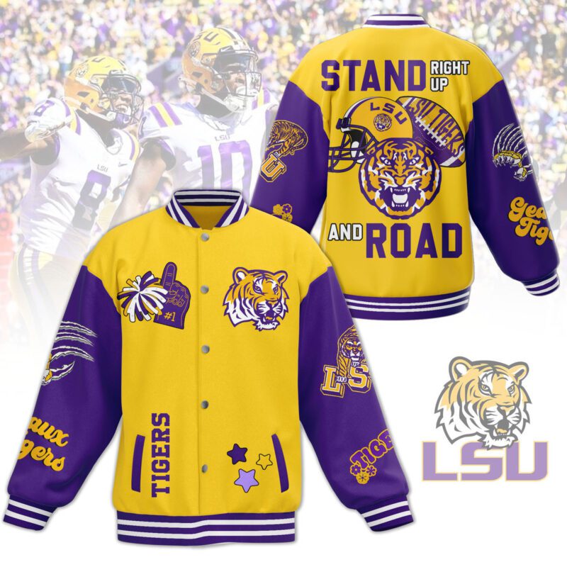LSU Tigers NCAA Baseball Jacket For Fan CFB1796