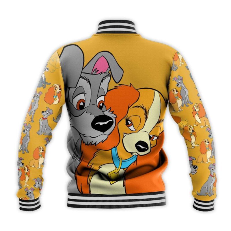 Lady And The Tramp Disney Baseball Jacket For Fan CFB1120 2