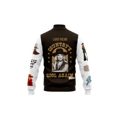 Lainey Wilson Baseball Jacket For Fan CFB1806 2 Lainey Wilson Baseball Jacket For Fan CFB1806 2