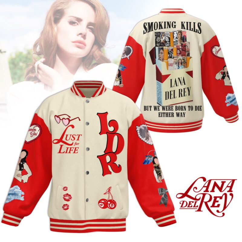 Lana Del Rey Baseball Jacket For Fan CFB1803