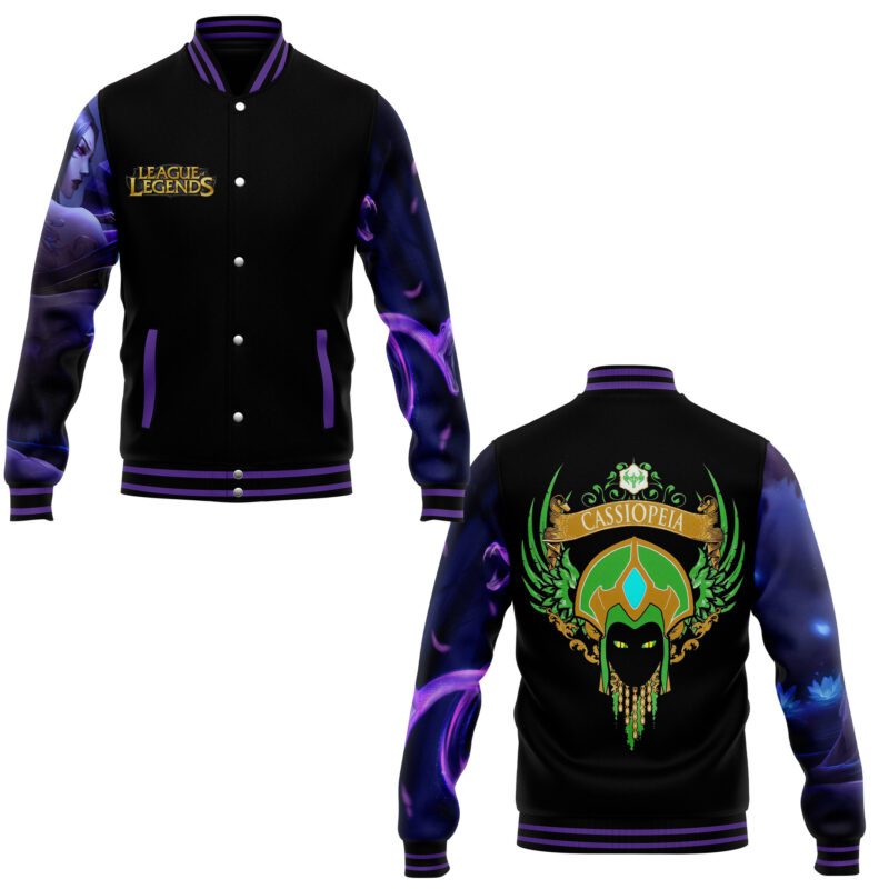 League of Legends Baseball Jacket For Fan CFB1801 2
