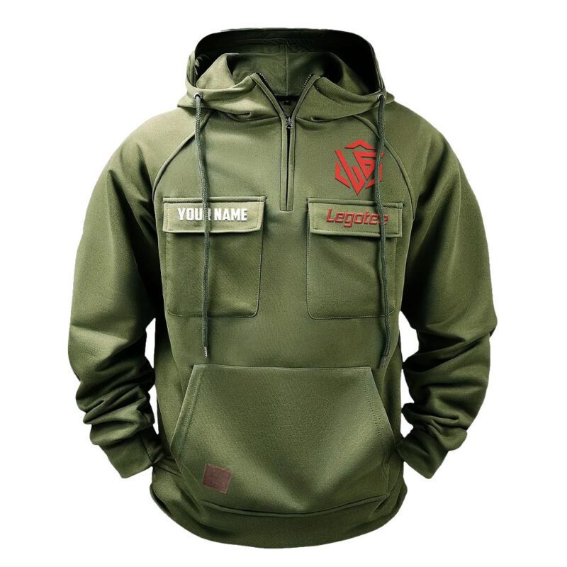 Legotee Vintage Quarter Zip Hoodie Retro Hoodie LQZ1398 2