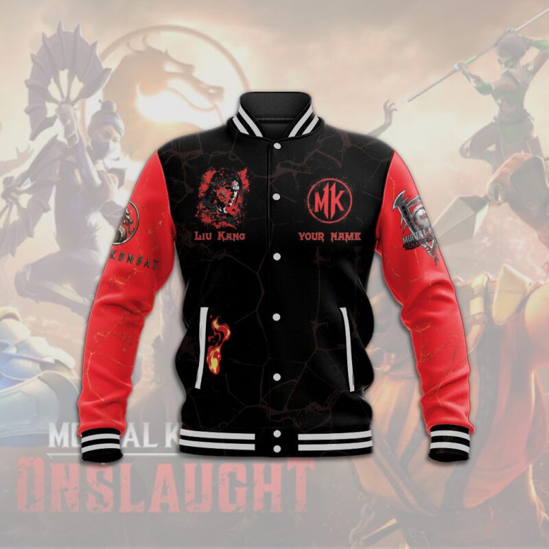 Liu Kang Baseball Jacket For Fan CFB1800 1