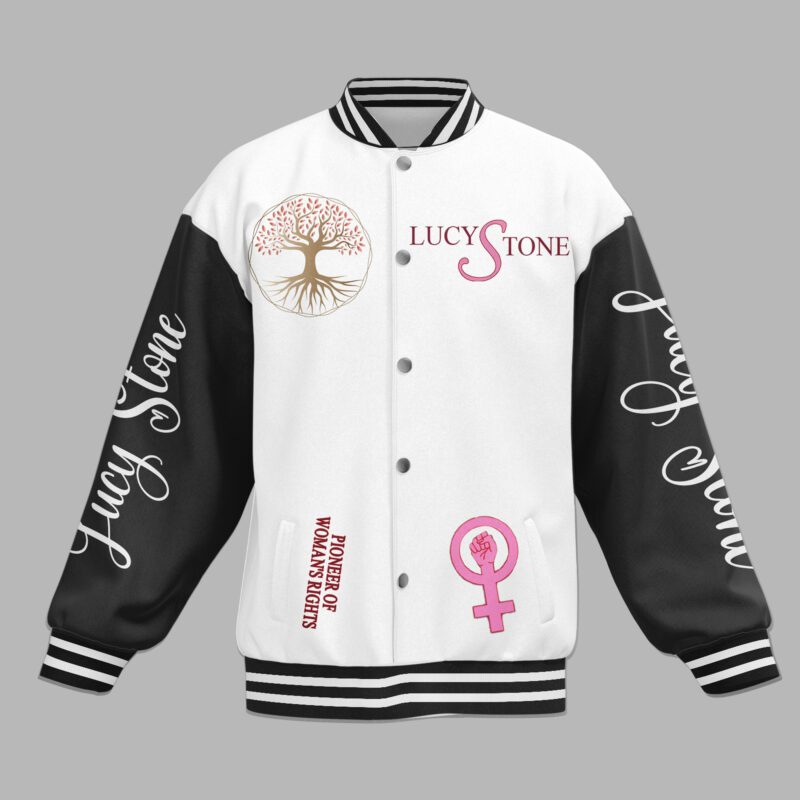 Lucy Stone Baseball Jacket For Fan CFB1794 1