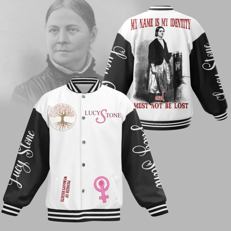Lucy Stone Baseball Jacket For Fan CFB1794