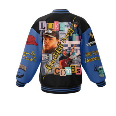 Luke Combs Baseball Jacket For Fan CFB1791 2 Luke Combs Baseball Jacket For Fan CFB1791 2