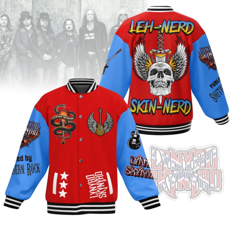 Lynyrd Skynyrd Baseball Jacket For Fan CFB1786