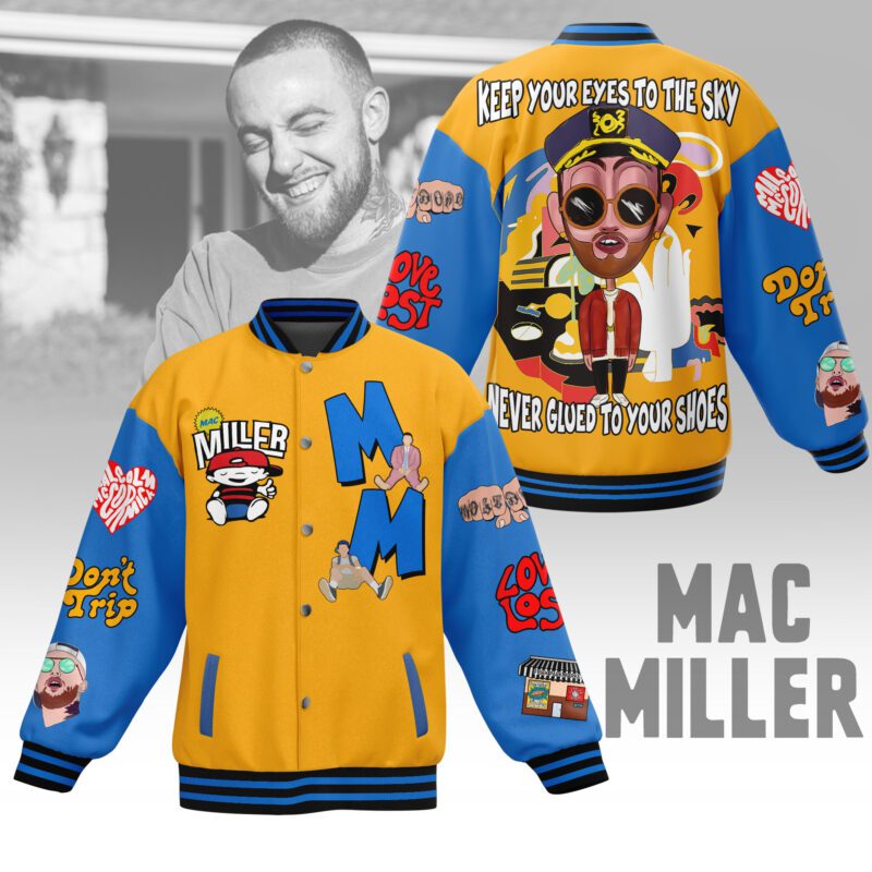 Mac Miller Baseball Jacket For Fan CFB1785
