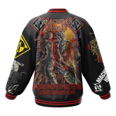 Machine Head Baseball Jacket For Fan CFB1780 2 Machine Head Baseball Jacket For Fan CFB1780 2