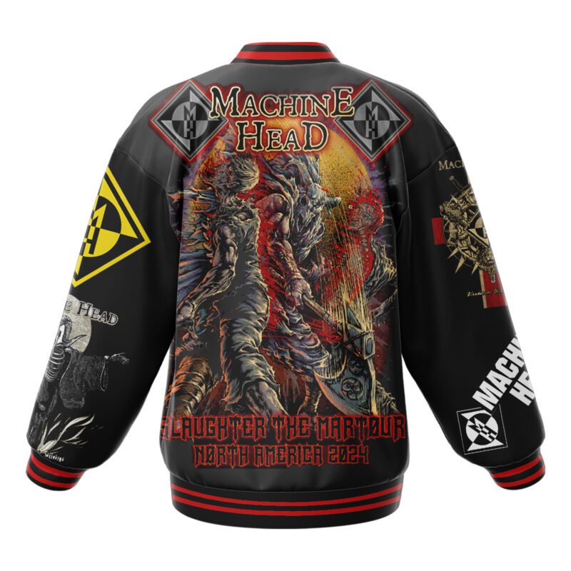 Machine Head Baseball Jacket For Fan CFB1780 2