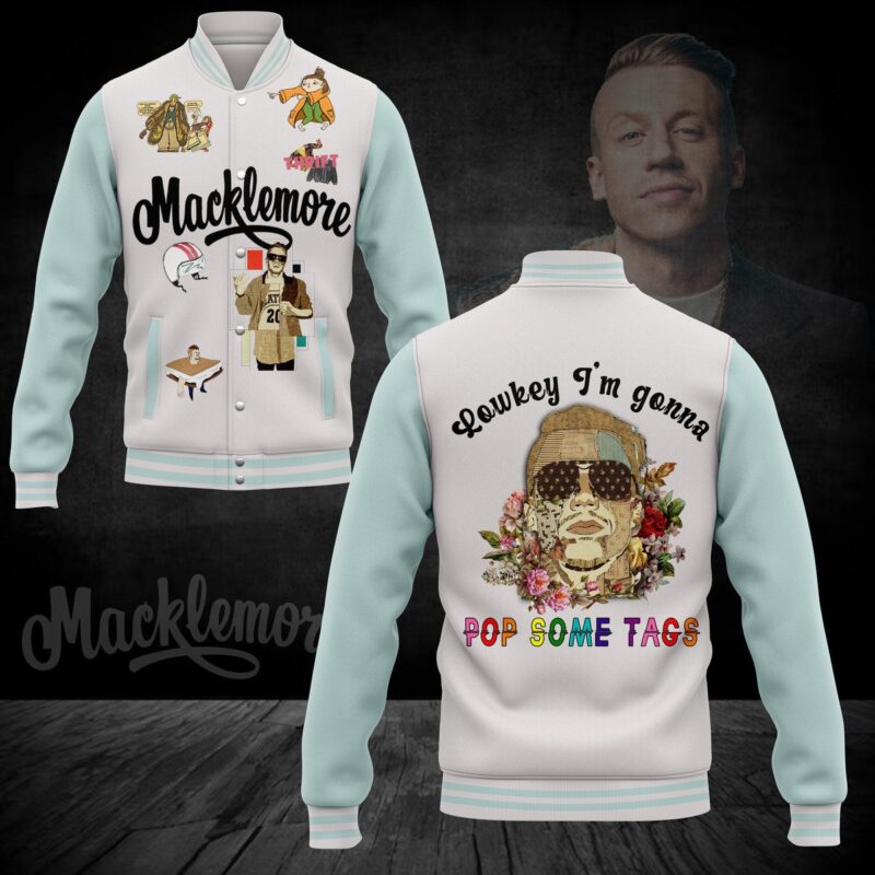 Macklemore Baseball Jacket For Fan CFB1784