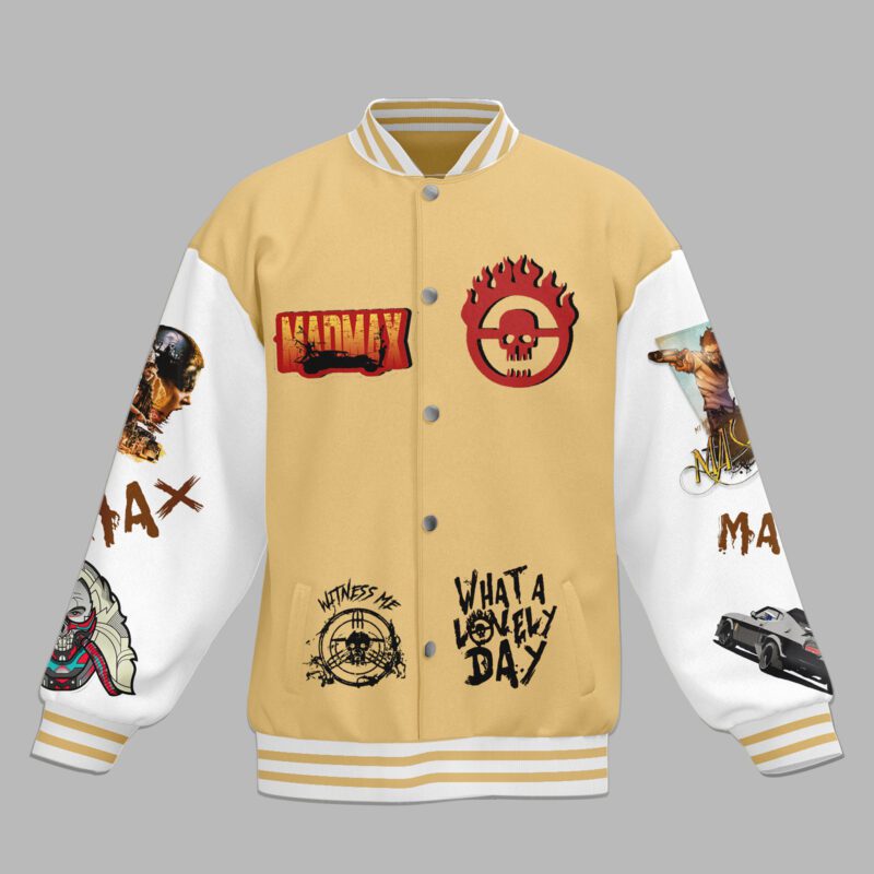 Mad Max Baseball Jacket For Fan CFB1778 1