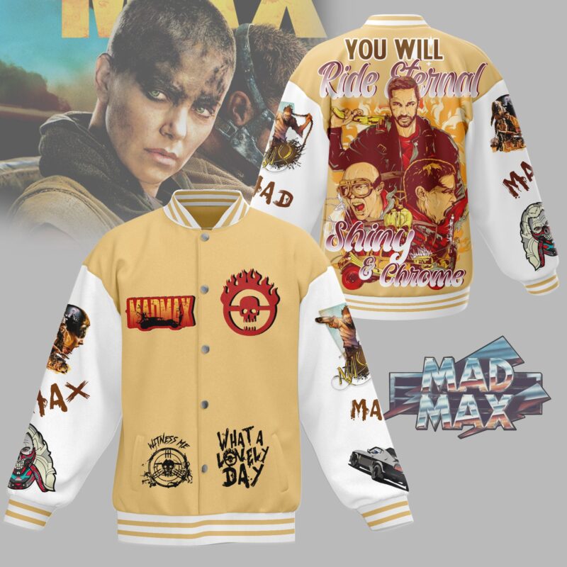 Mad Max Baseball Jacket For Fan CFB1778