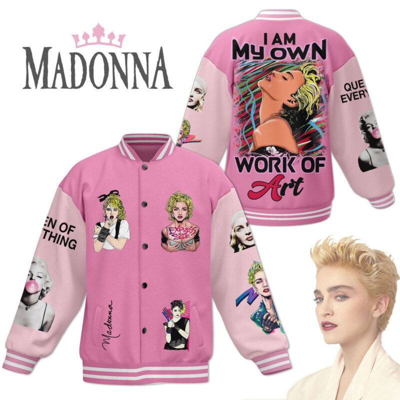 Madonna Baseball Jacket For Fan CFB1777