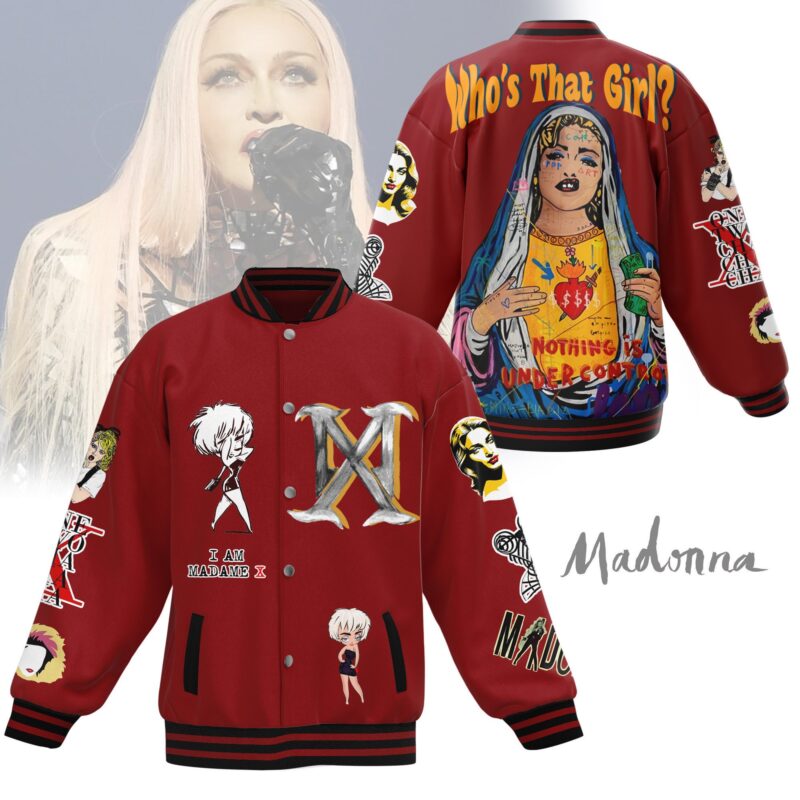 Madonna Baseball Jacket For Fan CFB1779