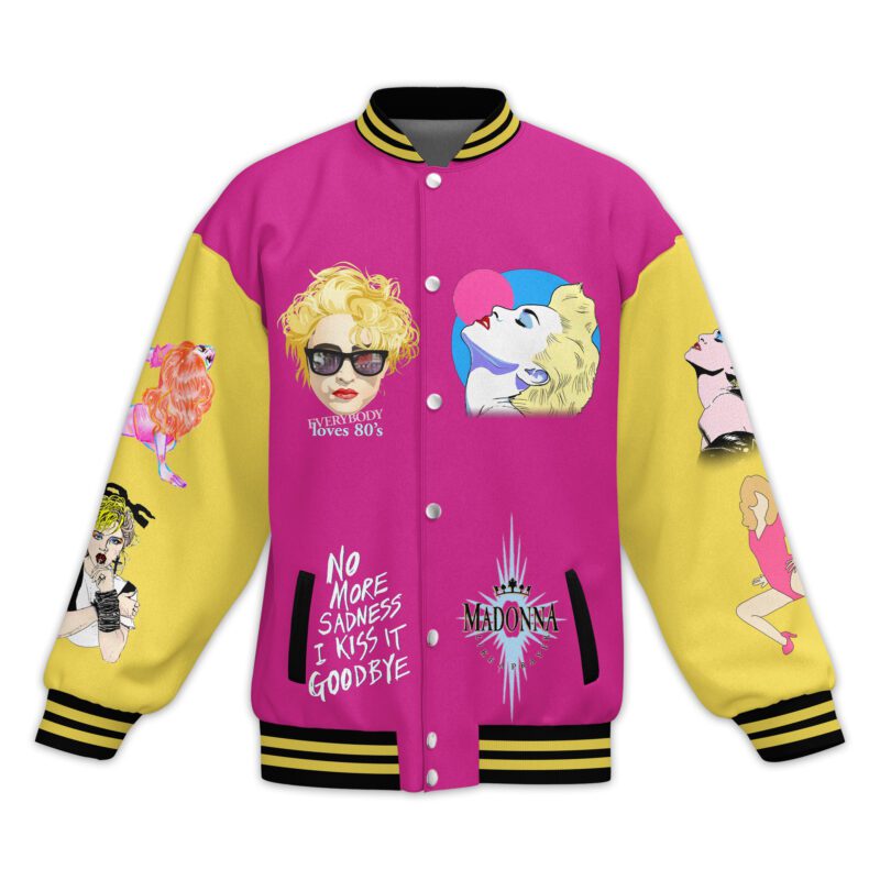 Madonna Baseball Jacket For Fan CFB1781 1