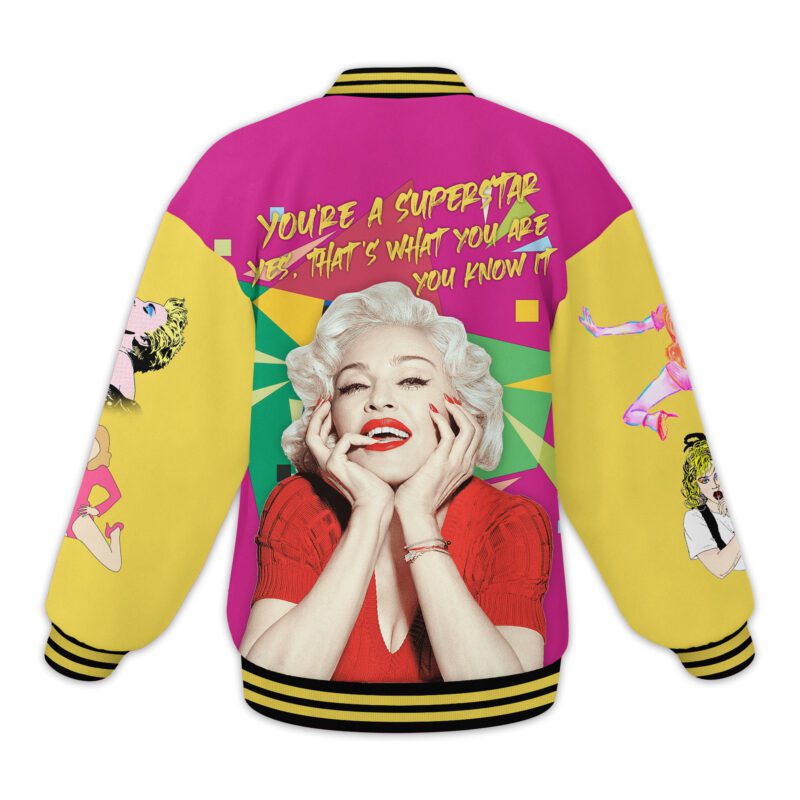 Madonna Baseball Jacket For Fan CFB1781 2
