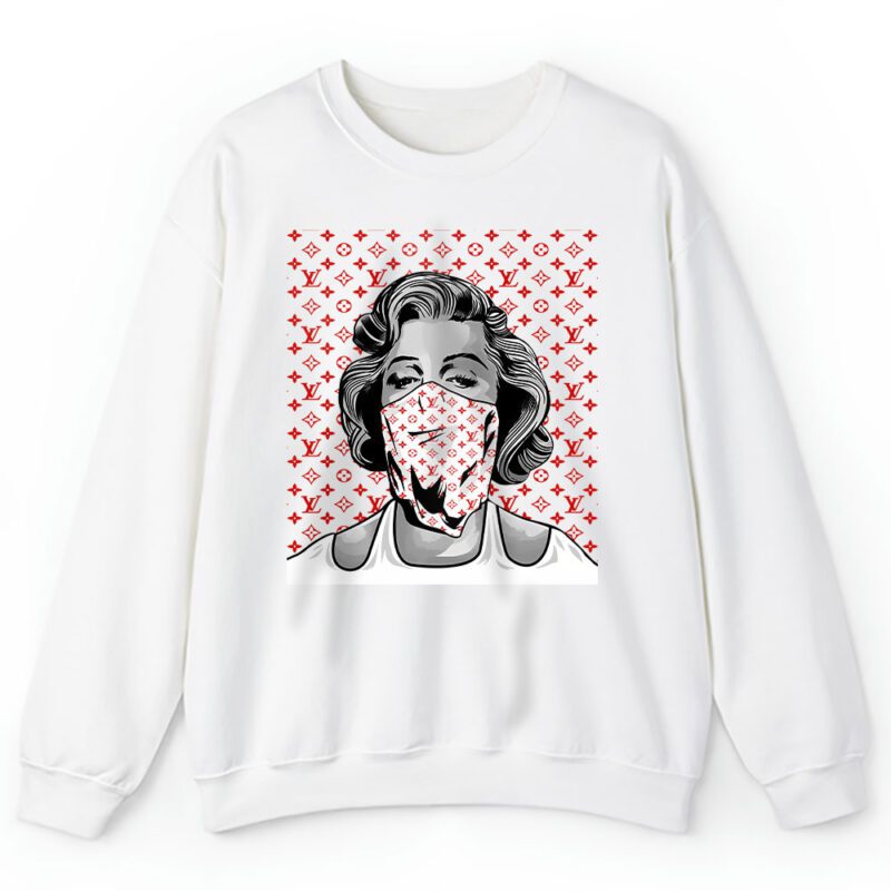 Marilyn Monroe Louis Vuitton Unisex Sweatshirt TAS22126 1