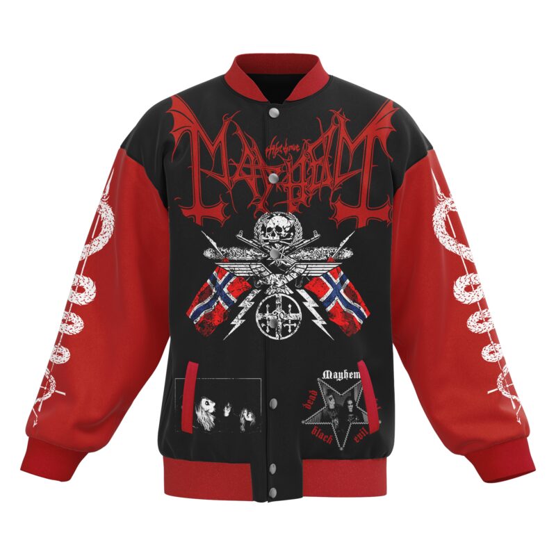 Mayhem Baseball Jacket For Fan CFB1769 1