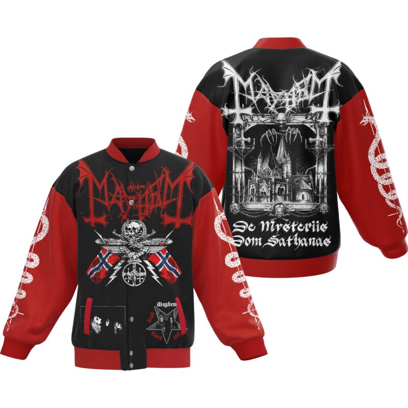 Mayhem Baseball Jacket For Fan CFB1769