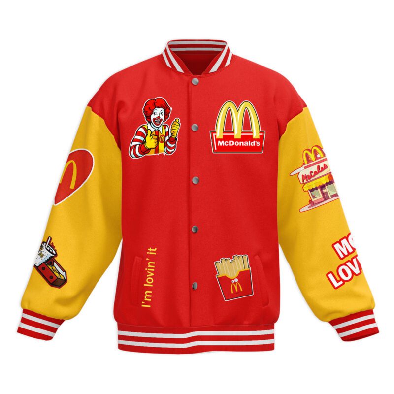 Mc Donalds Baseball Jacket For Fan CFB1766 1