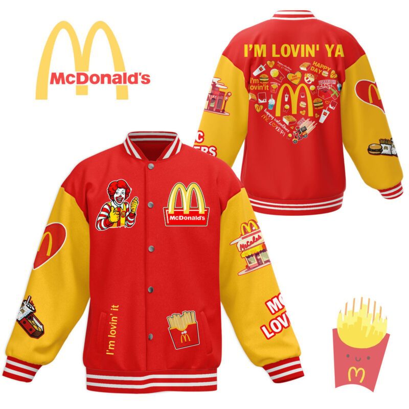 Mc Donald's Baseball Jacket For Fan CFB1766