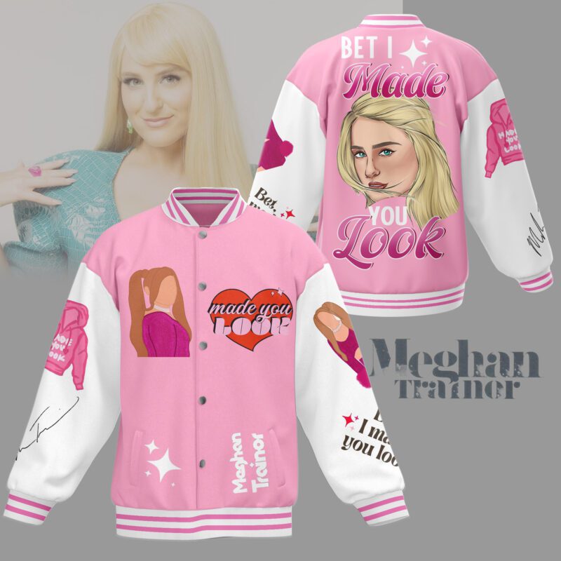 Meghan Trainor Baseball Jacket For Fan CFB1761