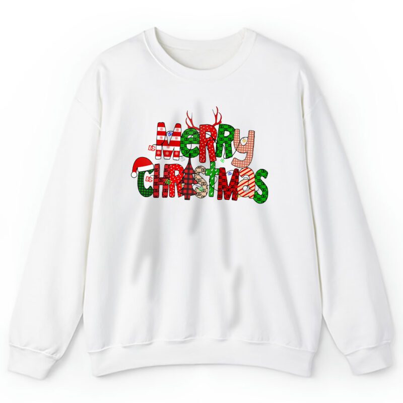 Merry Christmas Dolce Gabbana Unisex Sweatshirt TAS22109 1
