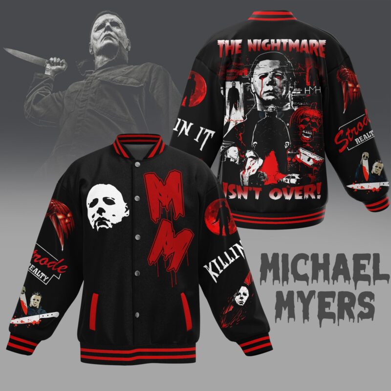 Michael Myers Baseball Jacket For Fan CFB1754