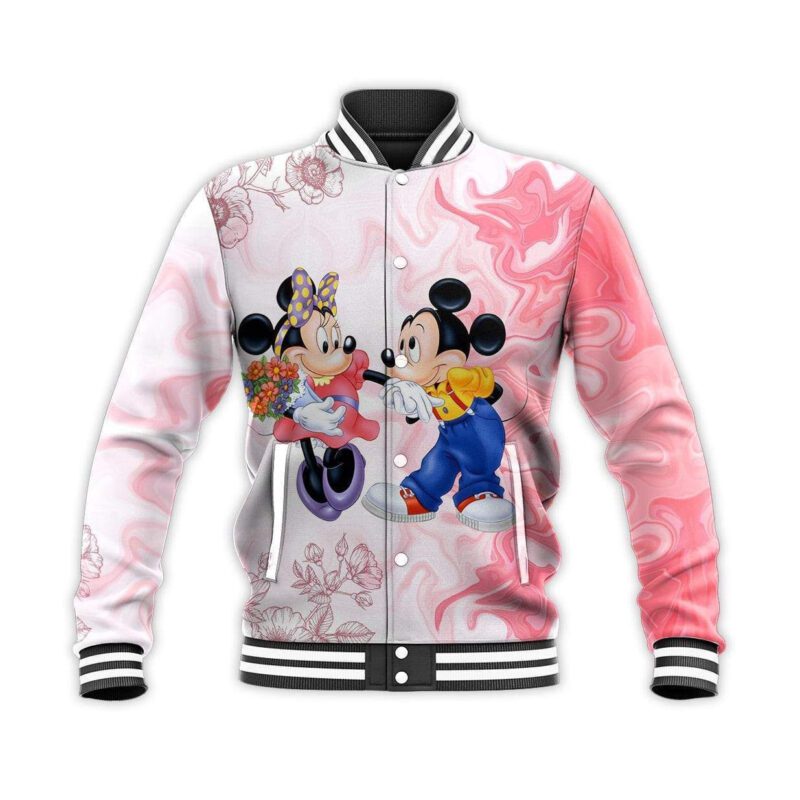 Mickey Disney Baseball Jacket For Fan CFB1111 2